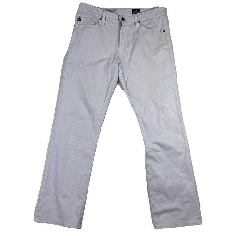 AG Adriano Goldschmied The Graduate Tailored Leg‎ Sand Beige Pants Size 32x32